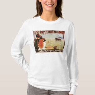 Camiseta Línea roja travesías de la estrella al poster de