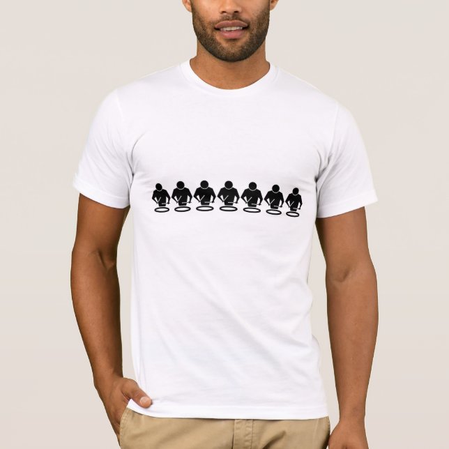 CAMISETA LÍNEA SNARE (Anverso)