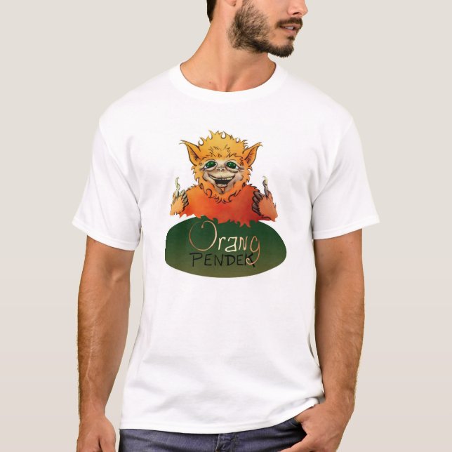 Camiseta Línea verdadera del creyente de Orang Pendek- (Anverso)
