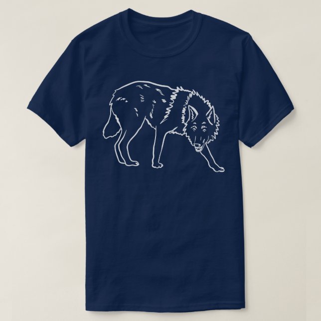 Camiseta Línea Wolf (Diseño del anverso)