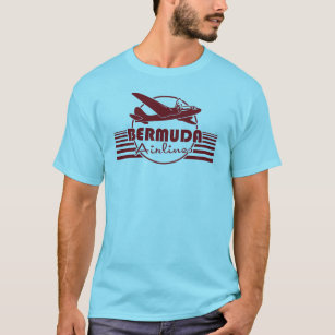 Camiseta Líneas aéreas de Bermudas
