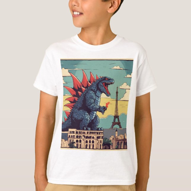 Camiseta Líneas antiguas: monumentos de la historia del dis (Anverso)