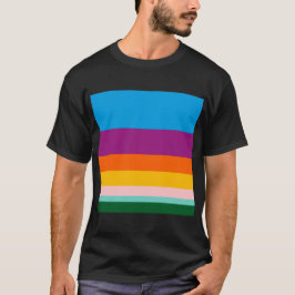 Camiseta Líneas de color