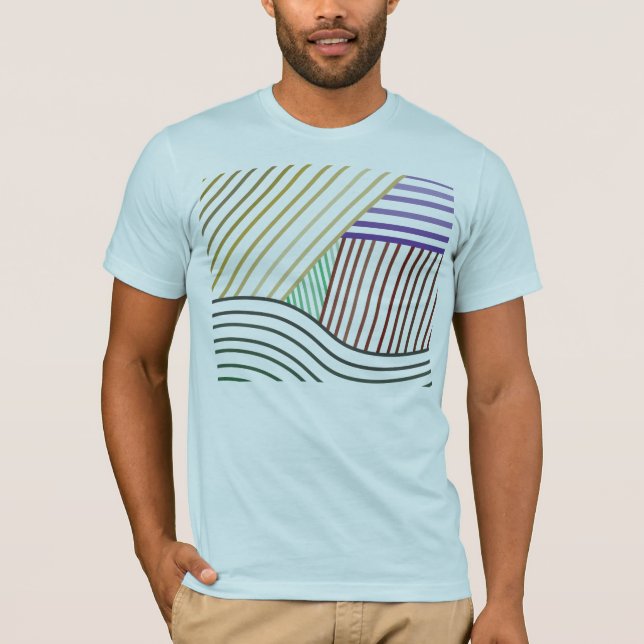Camiseta Líneas de Colord (Anverso)
