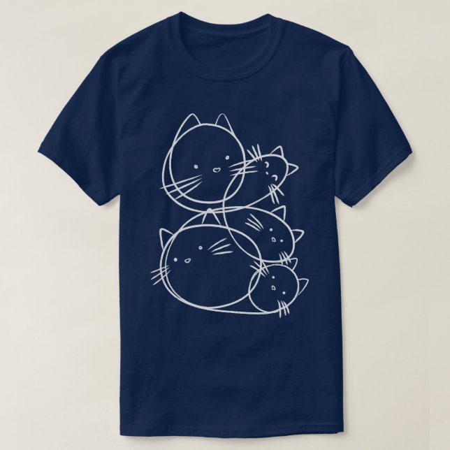 Camiseta Líneas de dibujos animados de Tobe Fonseca (Diseño del anverso)