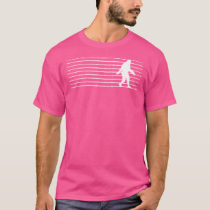 Camiseta Líneas de Ilusión Óptica de Pie Grande Criptica Ar