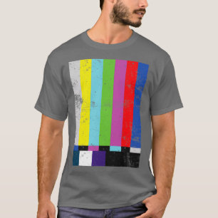 Camiseta Líneas de prueba de TV