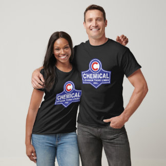 Camiseta líneas de tanques de lima química