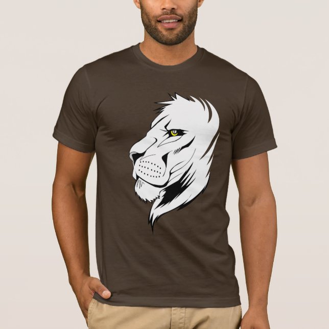 Camiseta Líneas del león (Anverso)