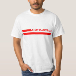 CAMISETA LÍNEAS FELIZ NAVIDAD
