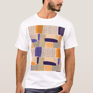 Camiseta Líneas geométricas dispersas: arte abstracto