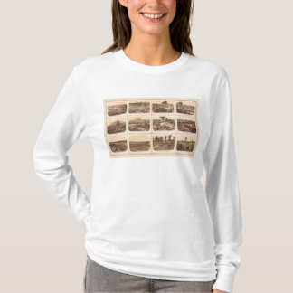 Camiseta Líneas rebeldes, Atlanta, GA