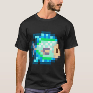 Camiseta (Líneas transparentes) Hermoso pez dorado de acuar