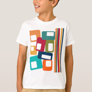 Camiseta Líneas y Rectángulos