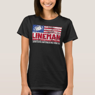 Camiseta Lineman De Fútbol Americano Porque Quarterbacks Ne