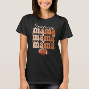 Camiseta Lineman Groovy lineman mamá Offensive Line