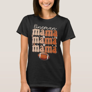 Camiseta Lineman Groovy lineman mamá Offensive Line