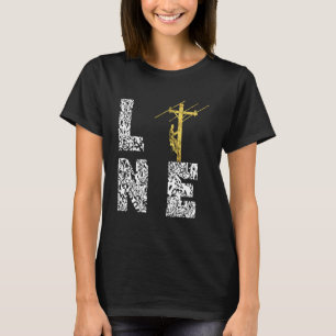 Camiseta Lineman Mantiene Alta Tensión Electricista