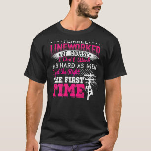 Camiseta Lineobra Por Supuesto Que No Trabajo Tan Duro Como