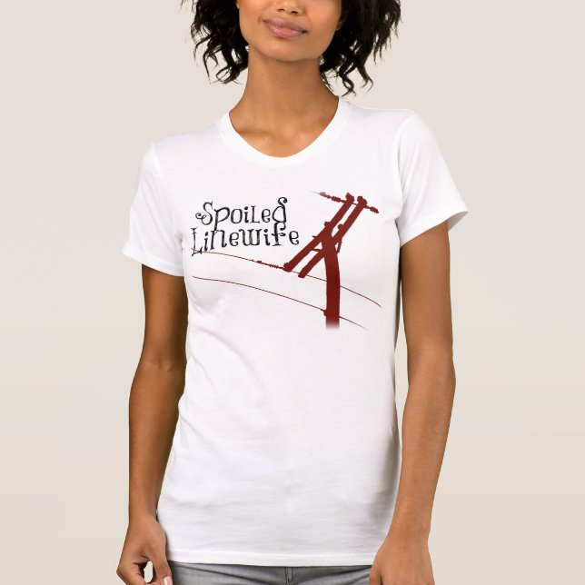 Camiseta Linewife estropeado (Anverso)