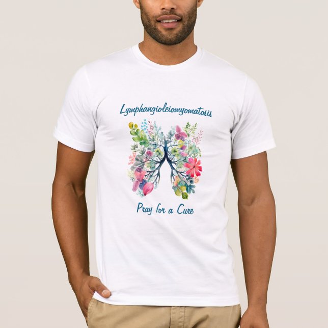 Camiseta Linfangioleiomyomatosis LM T-Shirt (Anverso)