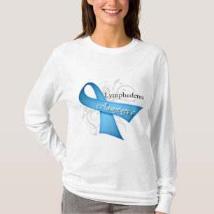 Camiseta Linfhedema Awareness Ribbon
