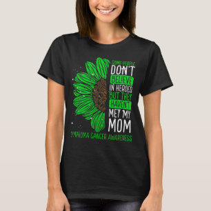 Camiseta Linfoma Cáncer Cinta de Conciencia Mamá Guerrera
