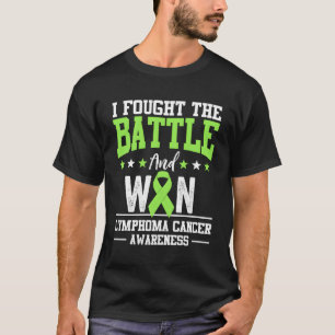 Camiseta Linfoma Cáncer Sobreviviente de Concienciación Cin
