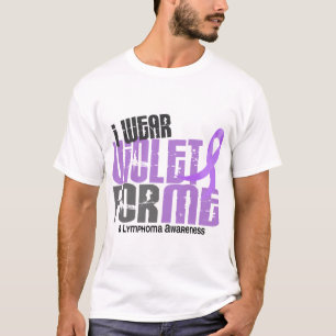 Camiseta Linfoma de Hodgkins llevo la violeta para MÍ 6,2