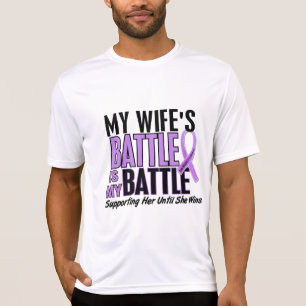 Camiseta Linfoma de mi batalla el demasiado 1 Hodgkin de la