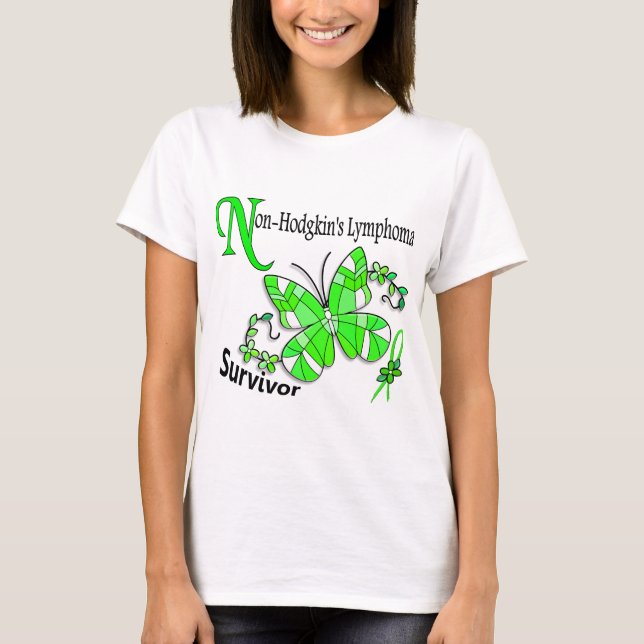 Camiseta Linfoma de Non-Hodgkins del superviviente 6 (Anverso)