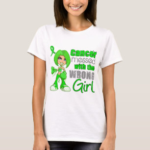 Camiseta Linfoma ensuciado con Girl.png incorrecto