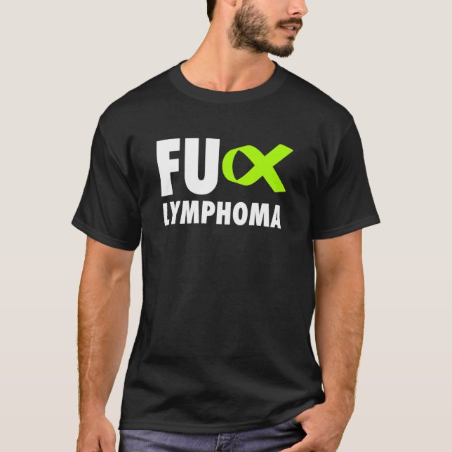 Camiseta Linfoma Fu Lime Cinta Verde - Linfoma (Anverso)