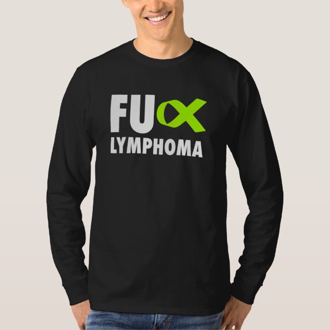 Camiseta Linfoma Fu Lime Cinta Verde - Linfoma (Anverso)
