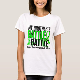 Camiseta Linfoma mi batalla demasiado 1 Brother