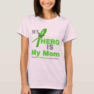 Camiseta Linfoma, mi héroe es mi mamá