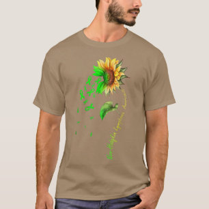 Camiseta Linfoma no Hodgkin Girasol para hombres mujeres ni