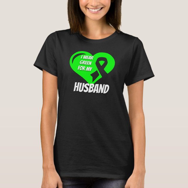 Camiseta Linfoma No Hodgkins Para Mi Esposo (Anverso)