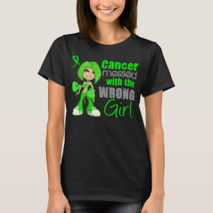 Camiseta Linfoma Non-Hodgkin ensuciado con Girl.png