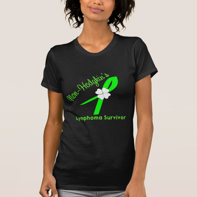 Camiseta Linfoma - Sobreviviente no Hodgkins (Anverso)
