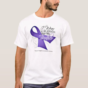 Camiseta Linfoma violeta de Hodgkins de la cinta de Brother