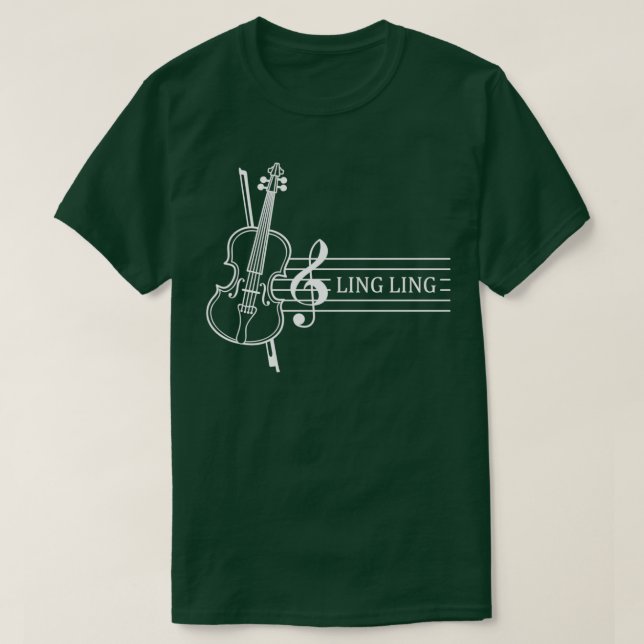 Camiseta Ling Ling Twoset Violin 3 (Diseño del anverso)