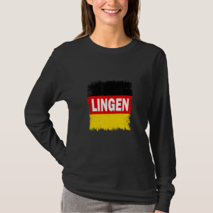 Camiseta Lingen Alemania Con Bandera Alemana