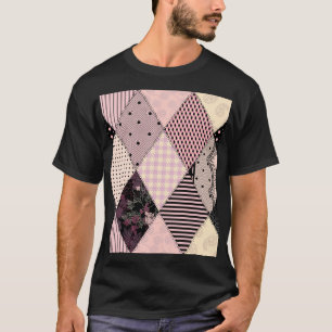 Camiseta Lingerie textil: Patrón de cosecha de chwork