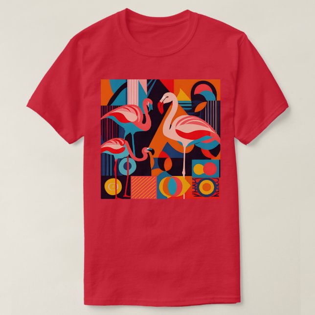 Camiseta Lingo Flamingo TShirt (Diseño del anverso)