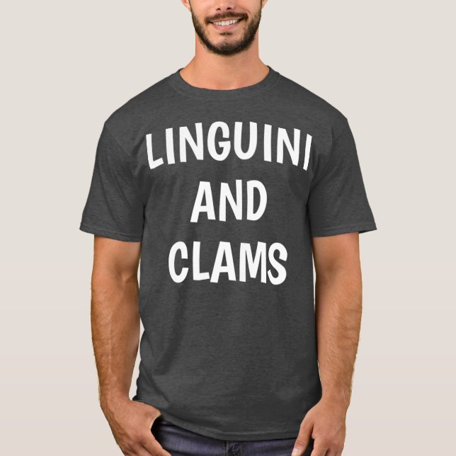 Camiseta Linguini y almejas (Anverso)