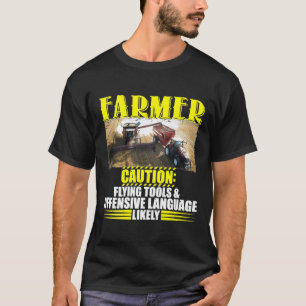 Camiseta Lingüismo ofensivo con herramientas de volante de 