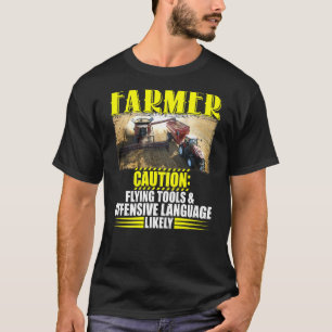 Camiseta Lingüismo ofensivo con herramientas de volante de