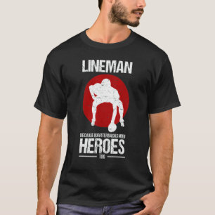 Camiseta Liniero de Fútbol Americano Porque Los Mariscales