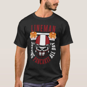 Camiseta Liniero Ofensivo Masculino Sirviendo Panqueques To